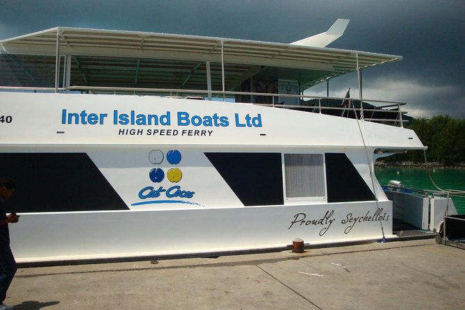 Cat Cocos: Mahe to Praslin Island Fast Ferry - What boarding at Mahé is really like