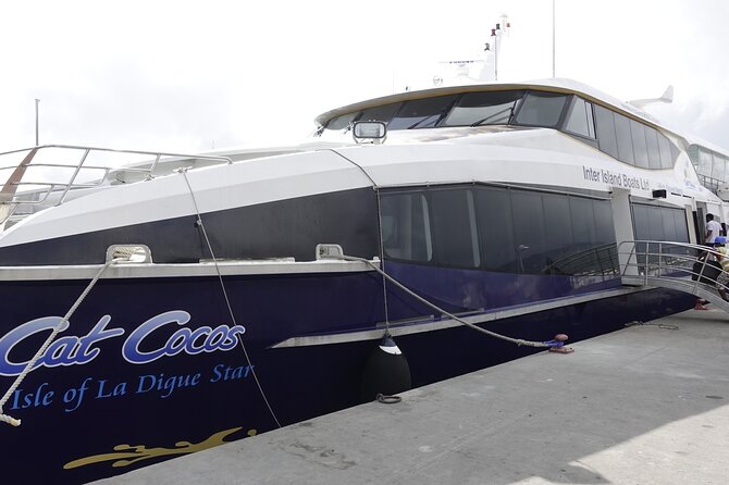 Cat Cocos: Praslin Island to Mahe Island Fast Ferry - Key points to know before booking