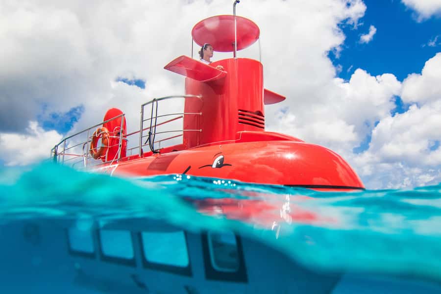 Eden Island: Semi-Submarine Tour in St. Anne Marine Park - The upper deck gives you the best opening views