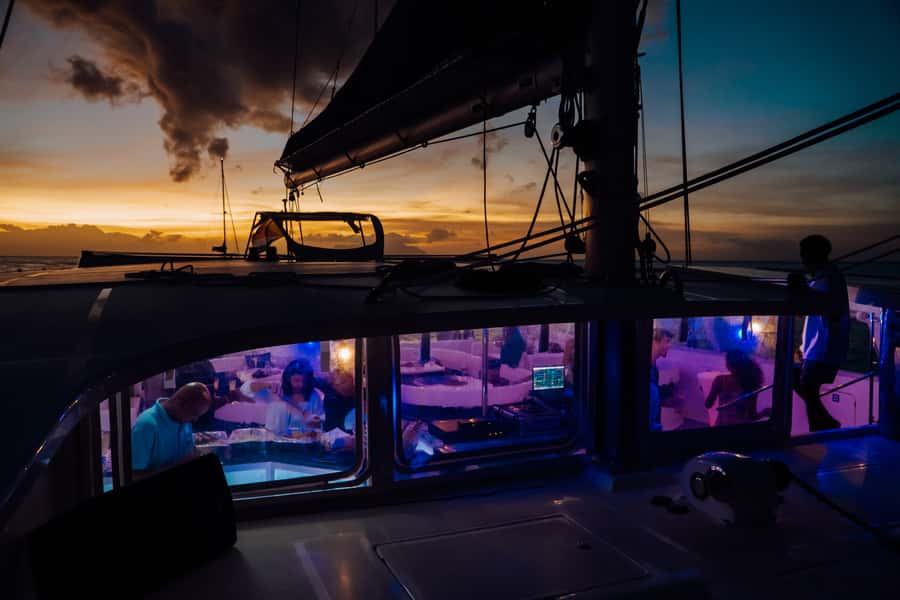 From Mahé: Seychelles Sunset Cruise with Hotel Transfers - Cruising along northern Mahé