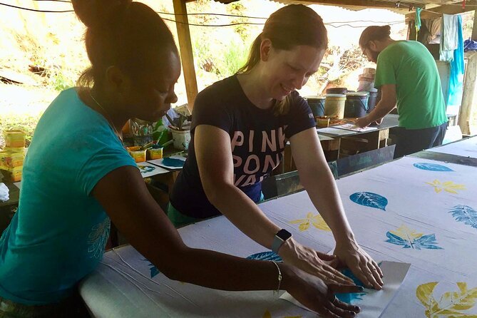Learn the Traditional Seychelles Art of Sun Printing with Local Textile Designer - Sun, paint, and the patient part of the morning
