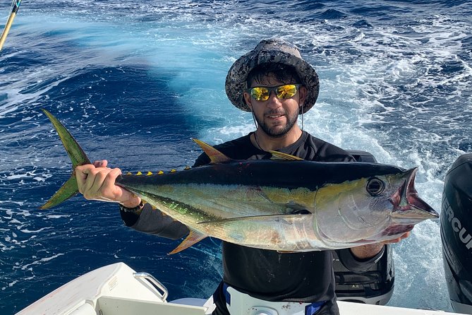 Seychelles Fishing - Trolling for tuna, kingfish, and larger fish
