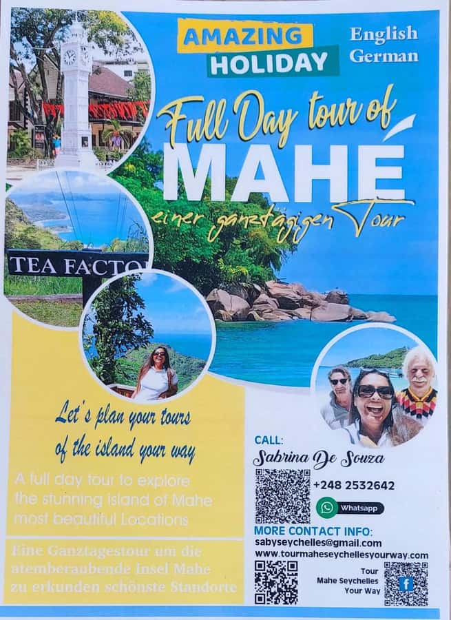 Tour Mahe Seychelles your way. Victoria national park beache - Why this private Mahé tour works well